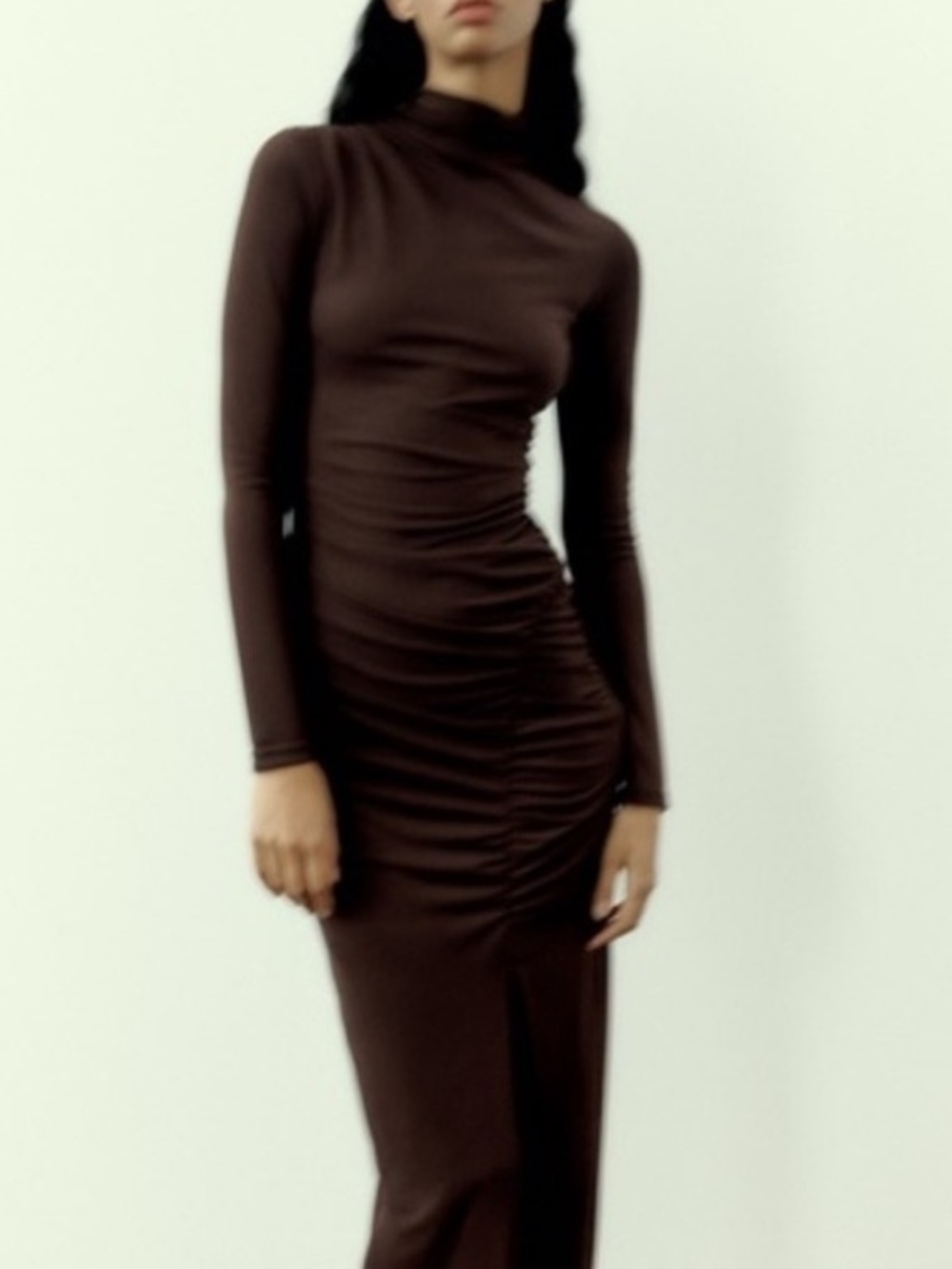 NWT ZARA fall midi dress